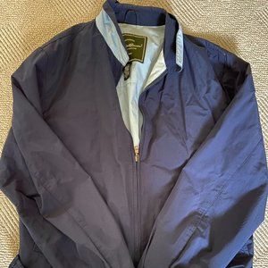 Navy Windbreaker Jacket